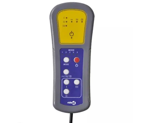 Elektrisks Masāžas Krēsls, Brūns Audums Vidaxl