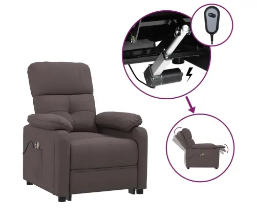 Elektriline Massaažitool, Tumepruun, Kangas