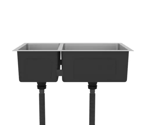 Virtuves Izlietne, Nerūsējošs Tērauds Vidaxl