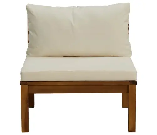 Modulinė Vidurinė Sofos Dalis Su Kremine Pagalvėle, Akacija