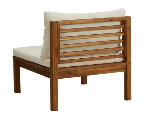 Modulinė Vidurinė Sofos Dalis Su Kremine Pagalvėle, Akacija