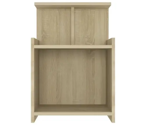 Naktinės Spintelės, 2Vnt., Ąžuolo, 40X35X60cm Apdirbta Mediena