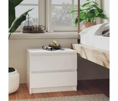 Öökapp, Valge, 50X39X43,5 cm Tehispuit