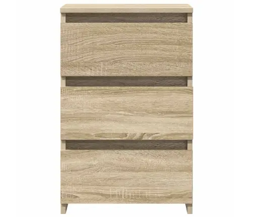 Naktinės Spintelės, 2Vnt., Ąžuolo, 40X35X62,5cm Mediena Naktinės Spintelės, 2Vnt., Ąžuolo, 40X35X62,5cm Mediena