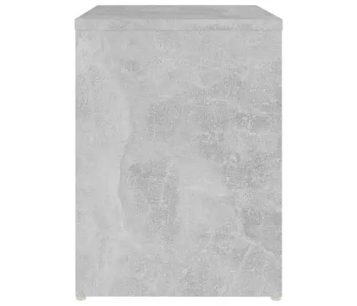Naktsskapīši, 2 Gab., Pelēki, 40X30X40 Cm, Inženierijas Koks Vidaxl