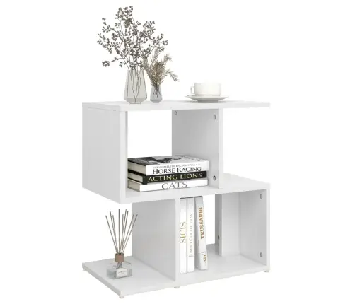 Naktinės Spintelės, 2Vnt., Baltos, 50X30X51,5cm Mediena