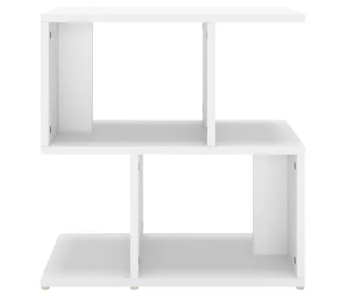 Naktinės Spintelės, 2Vnt., Baltos, 50X30X51,5cm Mediena