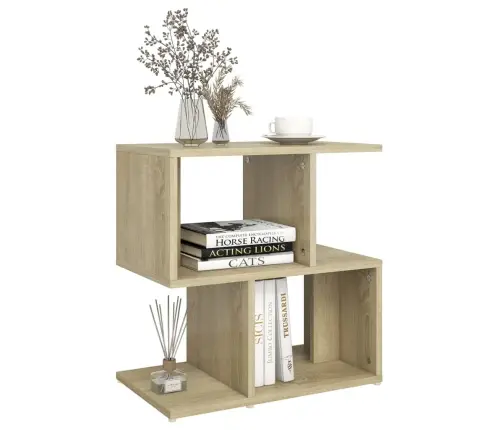 Naktsskapītis, Ozolkoka Krāsā, 50X30X51,5 Cm, Inženierijas Koks Vidaxl