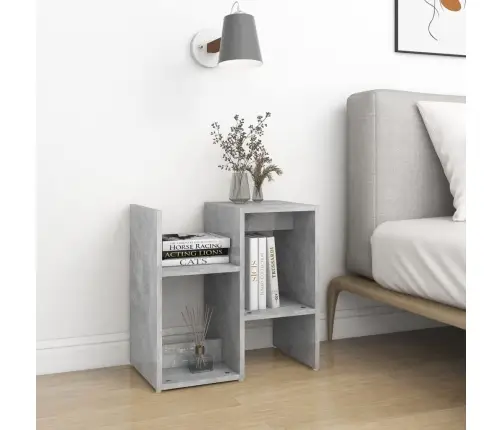 Öökapp 2 Tk, Betoonhall, 50 X 30 X 51,5 cm Tehispuit