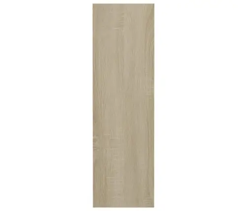 Seina Kingakapid 2 Tk,Sonoma Tamm, 60X18X60 cm Puitlaastplaat