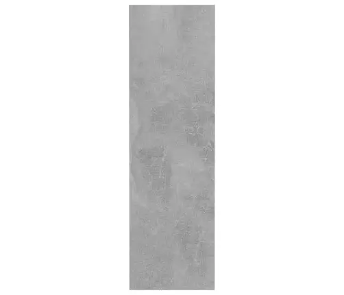 Sienas Apavu Plaukts, Betona Pelēks, 60X18X60 Cm, Skaidu Plātne Vidaxl