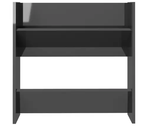 Seina Kingakapp, Kõrgläikega Hall, 60X18X60 cm Tehispuit