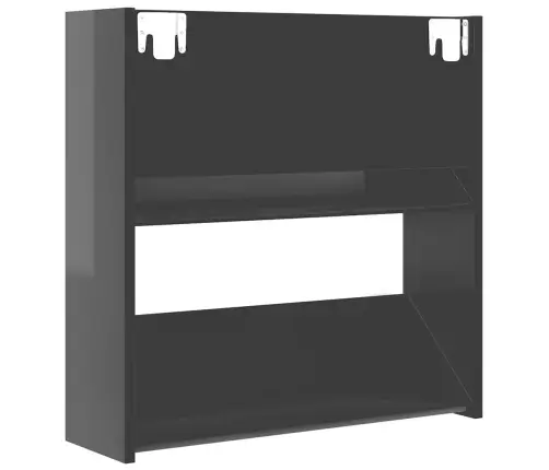 Seina Kingakapp, Kõrgläikega Hall, 60X18X60 cm Tehispuit