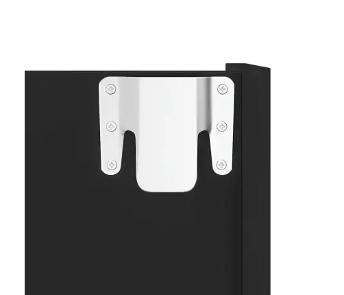 Sienas Apavu Plaukts, 80X18X90 Cm, Melns, Inženierijas Koks Vidaxl