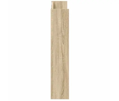 Sienas Apavu Plaukts, Ozolkoka, 80X18X90 Cm, Inženierijas Koks Vidaxl