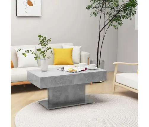 Kohvilaud, Betoonhall, 96X50X45 Cm Tehispuit Kohvilaud, Betoonhall, 96X50X45 Cm Tehispuit