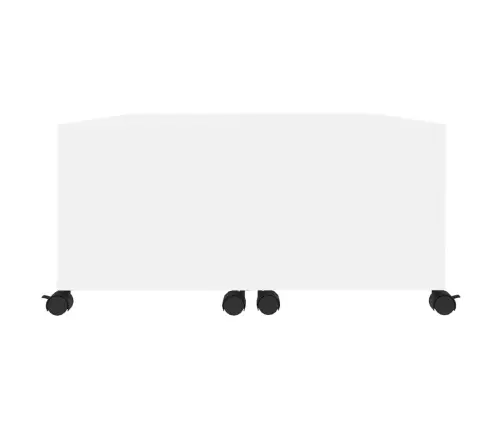 Kavos Staliukas, Baltos Spalvos, 75X75X38cm Mdp