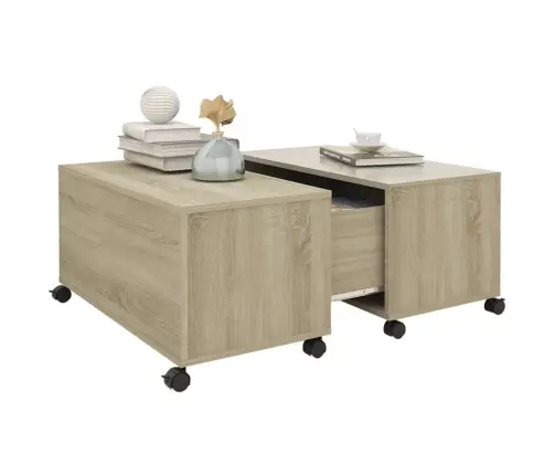 Kohvilaud, Sonoma Tamm 75X75X38 Cm Puitlaastplaat Kohvilaud, Sonoma Tamm 75X75X38 Cm Puitlaastplaat