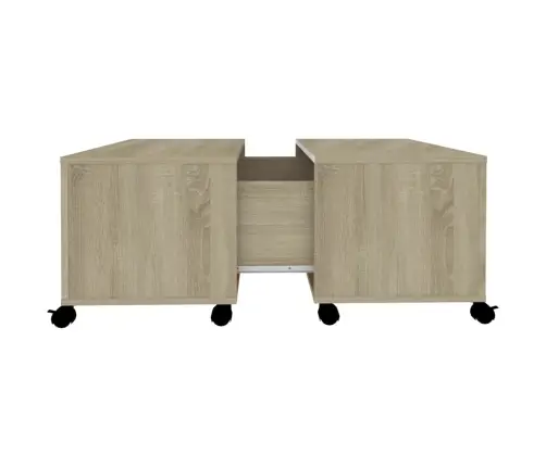 Kohvilaud, Sonoma Tamm 75X75X38 Cm Puitlaastplaat Kohvilaud, Sonoma Tamm 75X75X38 Cm Puitlaastplaat