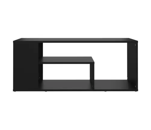 Kavos Staliukas, Juodos Spalvos, 100X50X40cm Apdirbta Mediena