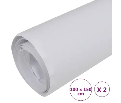 Autokile 2 Tk, Mattvalge, 100 X 150 Cm