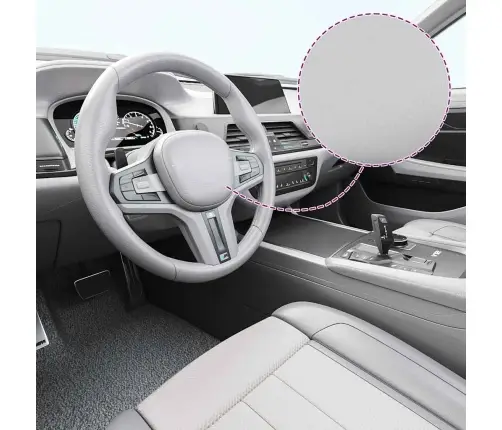 Automobilio Plėvelės, 2Vnt., Matinės Sidabrinės, 100X150Cm