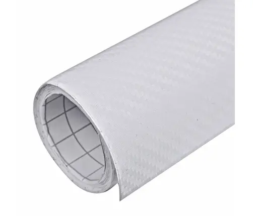 Automašīnu Plēves, 2 Gab., 3D, Baltas, 100X150 Cm + 50X150 Cm Vidaxl