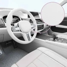 Automašīnu Plēves, 2 Gab., 3D, Baltas, 100X150 Cm + 50X150 Cm Vidaxl