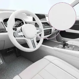 Automašīnu Plēves, 2 Gab., 3D, Baltas, 100X150 Cm Vidaxl