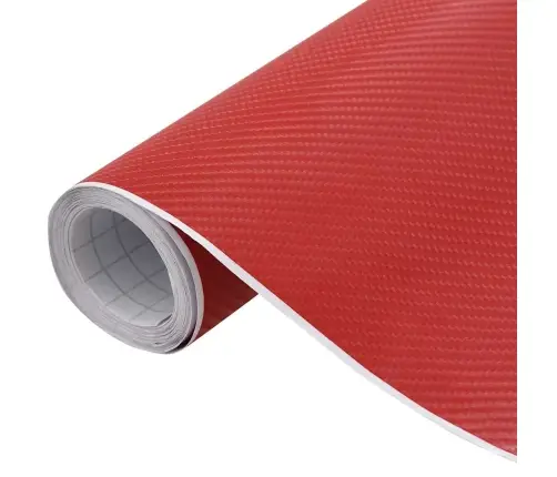 Autokile 2 Tk, 4D, Punane, 100 X 150 Cm + 50 X 150 Cm