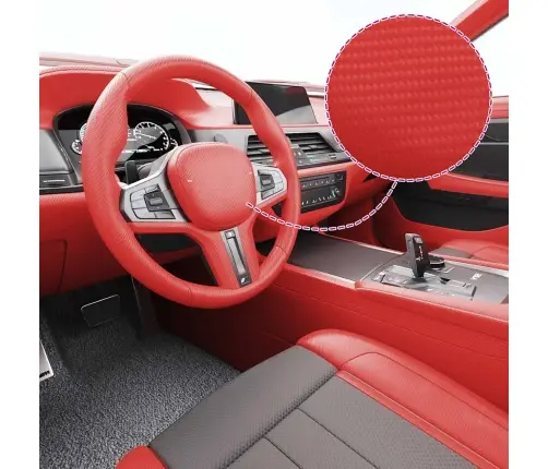 Autokile 2 Tk, 4D, Punane, 100 X 150 Cm + 50 X 150 Cm