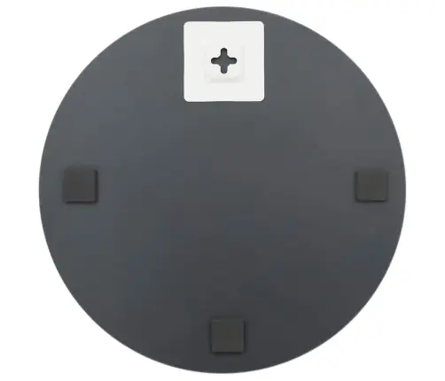 Sienas Spogulis Ar Led Spuldzēm, Bez Rāmja, Apaļš, Stikls Vidaxl