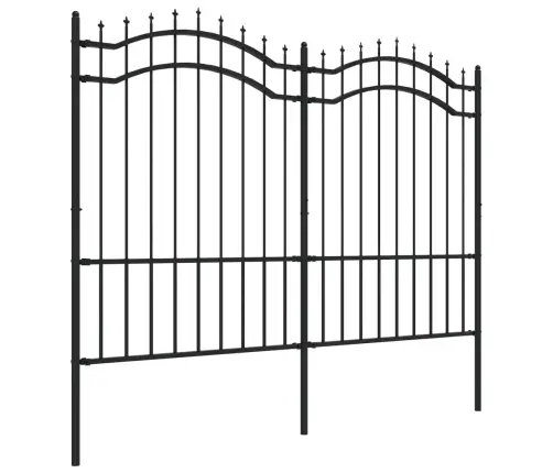 Aiapiire Odaotsaga, Must, 239 X 150 cm Pulbervärvitud Teras