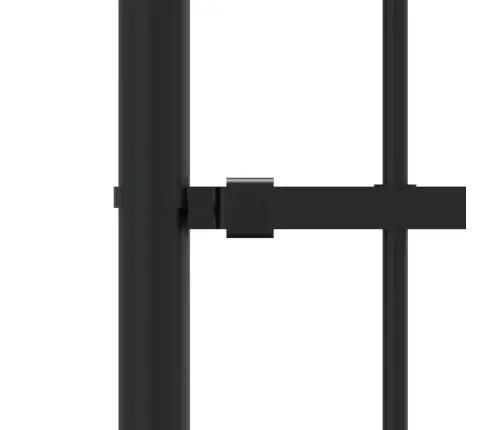 Aiapiire Odaotsaga, Must, 239 X 150 cm Pulbervärvitud Teras