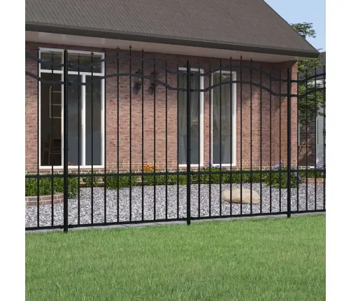 Aiapiire Odaotsaga, Must, 239 X 150 cm Pulbervärvitud Teras