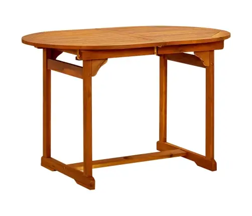 7-Osaline Aiamööblikomplekt, Akaatsiapuit, 120-170 Cm