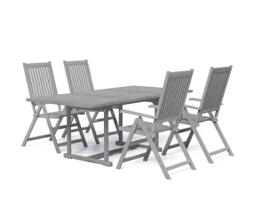 5-Osaline Aiamööbli Komplekt, Akaatsiapuit