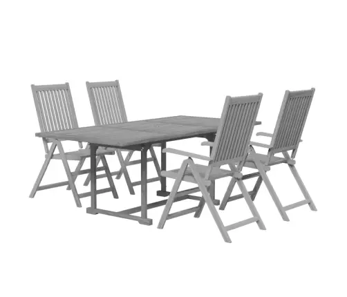 5-Osaline Aiamööbli Komplekt, Akaatsiapuit