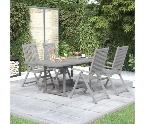 5-Osaline Aiamööbli Komplekt, Akaatsiapuit