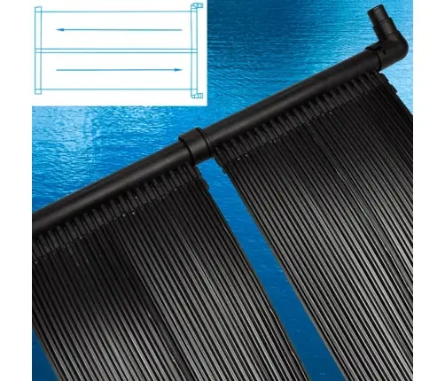 Päikesetoitel Basseini Soojenduspaneel, 6 Tk, 80 X 620 Cm