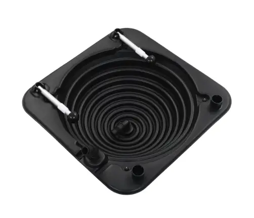 Solāri Baseina Sildītāji, 2 Gab., 75X75X36 Cm, Hdpe, Alumīnijs Vidaxl