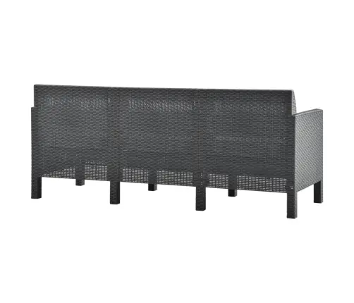 2-Daļīgs Dārza Mēbeļu Komplekts, Matrači, Pp Pinums, Pelēks Vidaxl