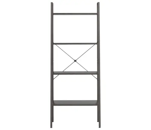 4-Korruseline Riiul, Must, 56X35X140 Cm