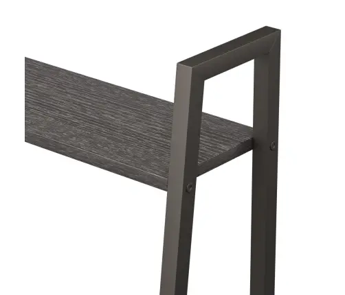 4-Korruseline Riiul, Must, 56X35X140 Cm