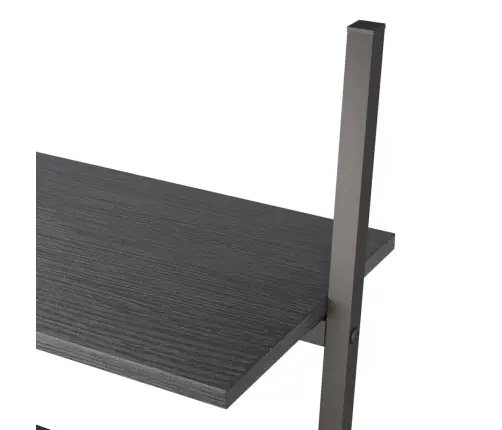 Atremiama Lentyna, 3 Pakopų, Juodos Spalvos, 64X34X116Cm