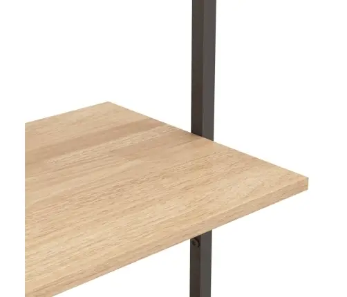 Atremiama Lentyna, 3 Pakopų, Šviesiai Ruda/Juoda, 64X35X120,5Cm