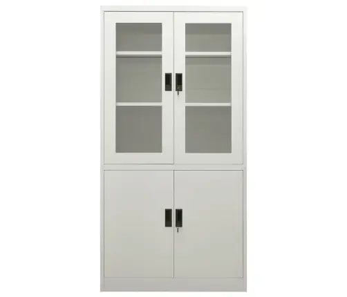 Biuro Spintelė, Šviesiai Pilkos Spalvos, 90X40X180cm Plienas