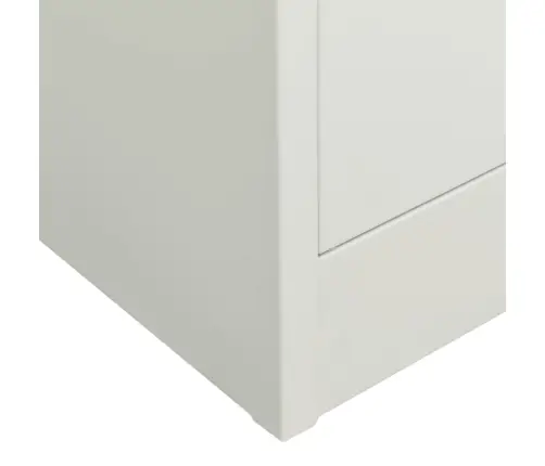 Biuro Spintelė, Šviesiai Pilkos Spalvos, 90X40X180cm Plienas