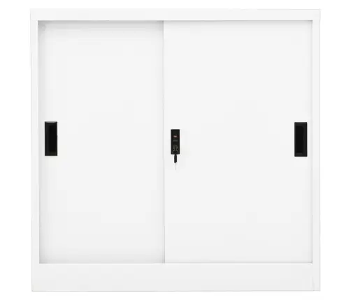 Kontorikapp Liuguksega, Valge, 90 X 40 X 90 cm Teras