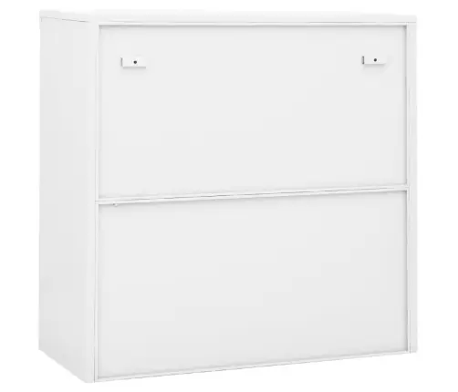 Kontorikapp Liuguksega, Valge, 90 X 40 X 90 cm Teras